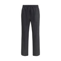 Gray Wool Oves Aries Casual Pants