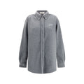 Gray Polyester Shirt