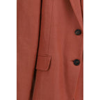 Multicolor Linen Blazer