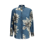Multicolor Silk Pattern Shirt