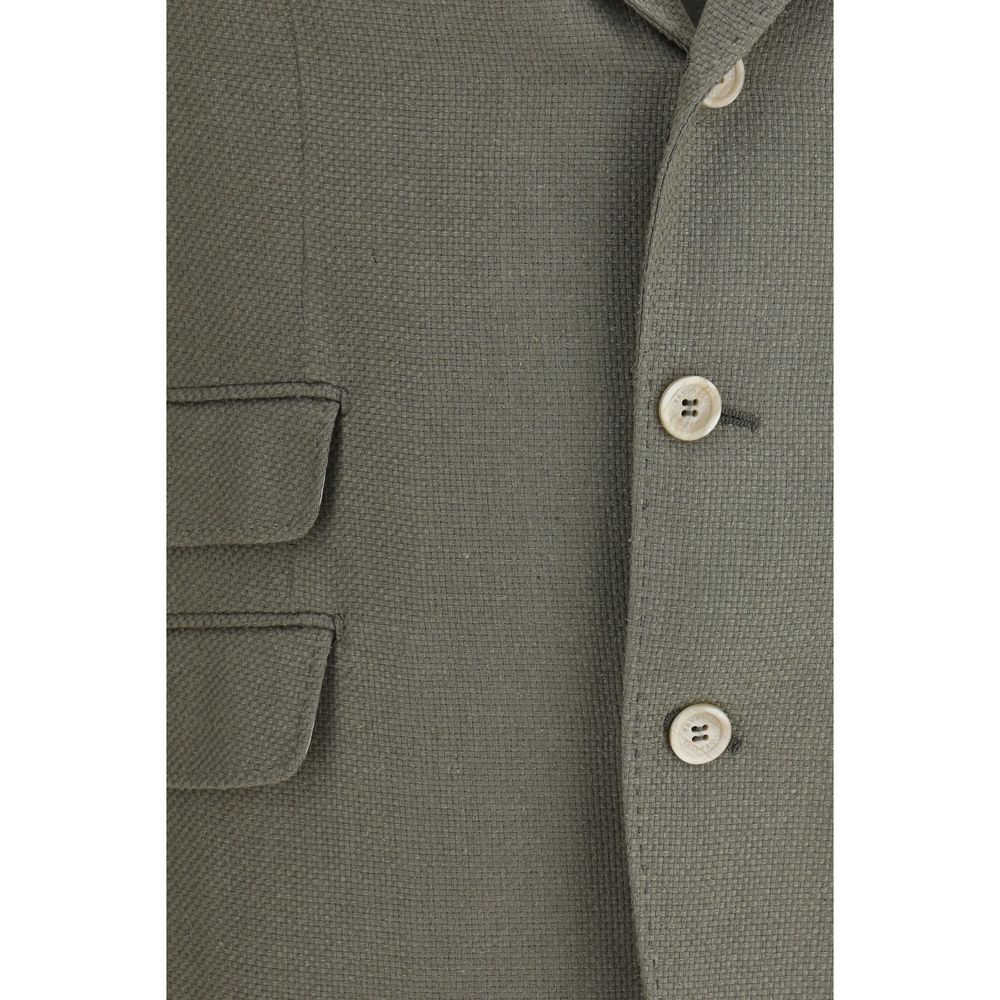Bicolor Silk Coat
