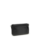 Black Calf Leather Bos Taurus Shoulder Bag