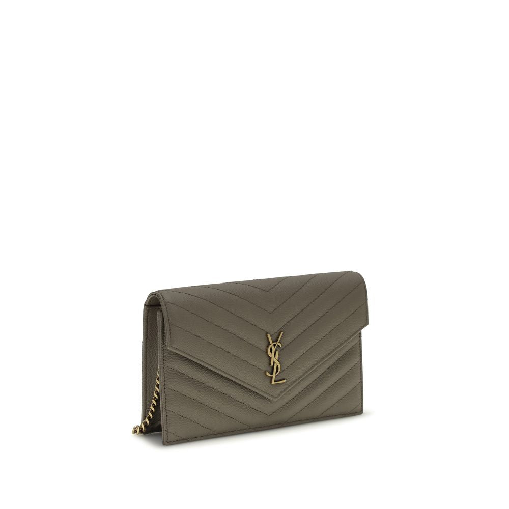 Gray Calf Leather Bos Taurus Wallet