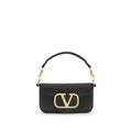 Black Calf Leather Bos Taurus Shoulder Bag