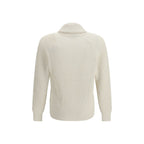 Beige Cotton Cardigan