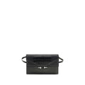 Black Calf Leather Bos Taurus Shoulder Bag