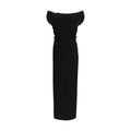 Black Viscose Cocktail Dress