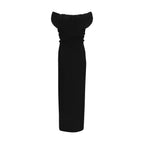 Black Viscose Cocktail Dress