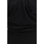 Black Viscose Cocktail Dress