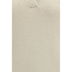 Beige Cashmere Polo Shirt