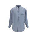 Gray Silk Shirt