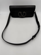 VALENTINO GARAVANI VLOGO Black Handbag