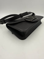 VALENTINO GARAVANI VLOGO Black Handbag