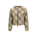 Beige Polyester Full-Length Jacket