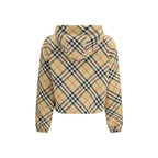 Beige Polyester Full-Length Jacket