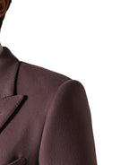 Brown Double Breasted Men Trench Coat Jacket