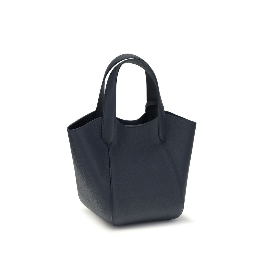 Blue Calf Leather Bos Taurus Handbag
