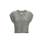 Bicolor Silk Sweatshirt