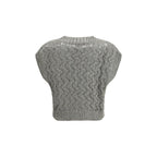Bicolor Silk Sweatshirt