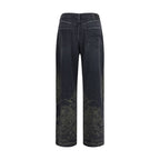 Black Cotton Jeans Denim