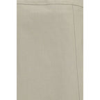 Bicolor Cotton Skirt