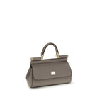 Gray Calf Leather Bos Taurus Handbag