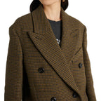 Brown Fibers Coat