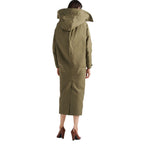 Bicolor Polyamide Coat