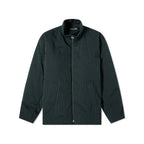 Black Cotton Full-Length Jacket
