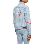 Blue Cotton Denim Jacket