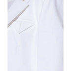 White Cotton Blazer
