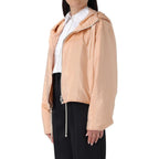Multicolor Polyamide Full-Length Jacket