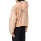 Multicolor Polyamide Full-Length Jacket