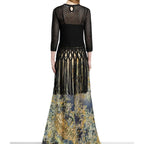 Black Viscose Casual Dress