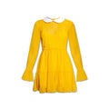 Bicolor Acetate Casual Dress