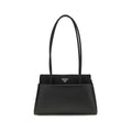 Black Calf Leather Bos Taurus Shoulder Bag