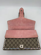 GUCCI DIONYSUS GG Supreme with Diamantes Handbag