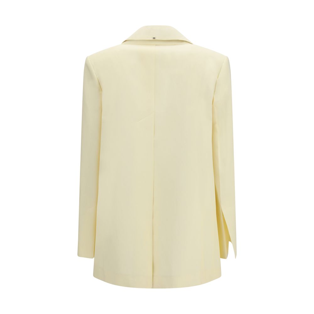 Bicolor Viscose Blazer