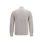 Beige Cotton Sweatshirt