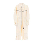 White Cotton Jumpsuit