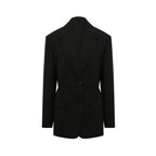 Black Wool Blazer