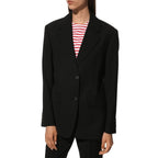 Black Wool Blazer