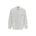 White Cotton Pattern Shirt