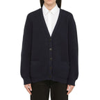 Blue Cotton Cardigan