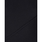 Black Polyester Cocktail Dress