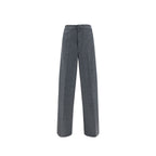 Gray Wool Dress Pants