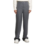 Gray Wool Dress Pants