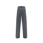 Gray Wool Dress Pants