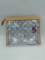 LOUIS VUITTON Monogram Transparent Pochette