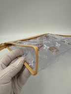 LOUIS VUITTON Monogram Transparent Pochette